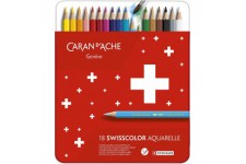Caran d-Ache 1285.718 Crayons de Couleur Aquarellables