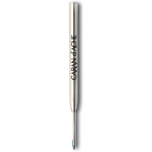 Caran d'Ache- Recharge Bleu Medium pour stylos Bille Caran d'Ache