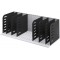 rac 2820300798 Module de rangement a  8 parois (Gris/noir)