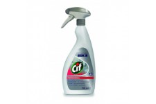 Cif Professional Nettoyant et detartrant pour salle de bain 2 en 1, convient egalement pour les surfaces chromees, le