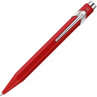 Caran d'Ache Stylo-bille 849 Popline avec etui Rouge laque epaisseur de trait M Couleur de l'encre : bleu Longueur : 12,5 cm