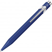 Caran d'Ache Stylo-bille 849 Popline avec etui Bleu laque epaisseur de trait M Couleur de l'encre : bleu Longueur : 12,5 cm