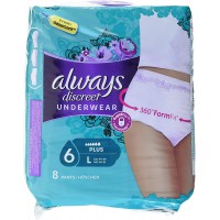 Always Discreet serviettes pour fuites urinaires