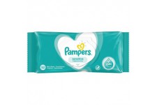 Pampers Lingettes Bebe Sensitive, 52 Lingettes