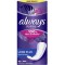 Always - Dailies Protege-Slips, Long Plus - 40 Pieces