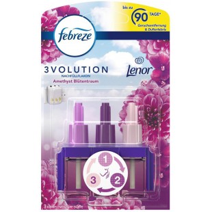 Febreze 3Volution Desodorisant Recharge Amethyste Fleur 20 ml