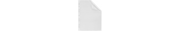Pochettes Perforée A4, Pvc