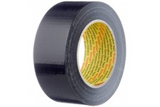 3M 2903/4850S Ruban Adhesif Toile, 48 mm x 50 m, Noir (Lot de 1)
