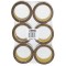 Scotch Rouleaux de Ruban adhesif sans solvant Acrylique 50 mm x 66 m Havane - LOT DE 6 & Ruban Adhesif Transparent 508-8 Rouleau