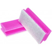 Scotch-Brite sons1 eponge de nettoyage Soft, rose/blanc, (2 x 1)