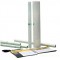 Apli 00263 Couvre-livre adhesif repositionnable en rouleau 50 microns 0,50x3m - film transparent en PP