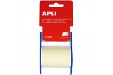 Apli 11595 - Distributeur de notes adhesives repositionnables - jaune - 60 mm x 10 m