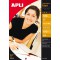 Apli 012626 Lot de 100 Papier de Presentation Mat 210 mm x 297 mm 120 g