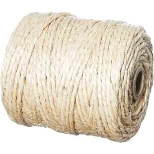 APLI 13127 Bobina de cuerda de sisal 400 g 100 m