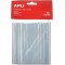 APLI 13740 - Lot de 25 recharges de batons de colle - Ø 7,5 mm x 10 cm - Compatibles avec les pistolets a  colle pour batons de 