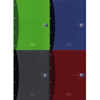 EUROPEANBOOK - 1 Cahier 240PAGES - Reglure 5x5 - 24x32cm - Plusieurs Coloris