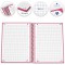 Oxford 100430198 Cahier micro perfore A4 80 feuilles 5 x 5 Rouge