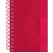 Oxford 100430198 Cahier micro perfore A4 80 feuilles 5 x 5 Rouge
