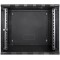 LogiLink W06A54B etagere 50 kg Rack monte sur le mur 6U Noir - etageres (50 kg, Rack monte sur le mur, 6U, Noir, Acier, 540 mm)