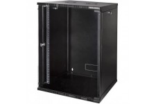 LogiLink W15A54B etagere 50 kg Rack monte sur le mur 15U Noir - etageres (50 kg, Rack monte sur le mur, 15U, Noir, Acier, 540 mm