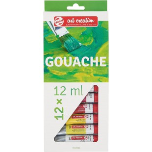 Royal Talens 9021612M ArtCreation Lot de 12 gouache 12 ml