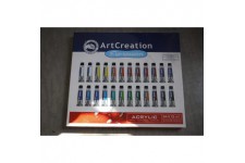 9021724M Royal Tails ArtCreation Lot de 24 peintures acryliques 12 ml, Bleu