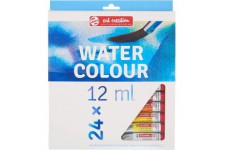 Talens Art Creation - Lot de 24 peintures aquarelles de 12 ml.