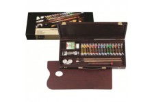 ROYAL TALENS REMBRANDT Coffret bois Peinture a  l'huile TRADITIONAL