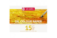 Talens Art Creation - Peinture a  l'huile, 200 ML, Vert Feuille de the a–lpapier A4, 300g, 15 Blatter, FSC-Mix a–lpapier