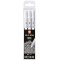 stylos Sakura Gelly Roll Basic, blanc, 3 stylos â€œBright Whiteâ€ dans un etui