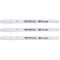 stylos Sakura Gelly Roll Basic, blanc, 3 stylos â€œBright Whiteâ€ dans un etui