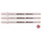 Gelly Roll 3 gelpennen div diktes - wit