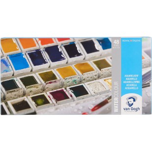 Van Gogh Watercolor Paintbox 48 Soucoupe