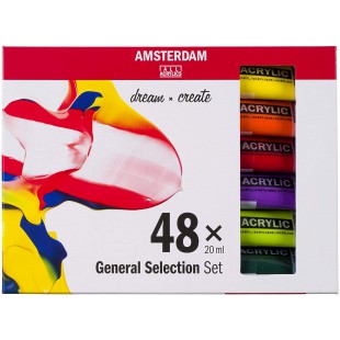 General Selection Kit acrylique 48 x 20 ml