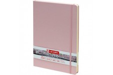 Royal Talens Carnet de croquis a couverture rigide 80 feuilles 140 g/m² 21 x 29,7 cm Rose pastel Format A4