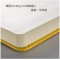 Royal Talens Carnet de croquis a couverture rigide 80 feuilles 140 g/m² 12 x 12 cm Couverture jaune dore