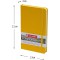Royal Talens Carnet de croquis avec couverture rigide 80 feuilles 140 g/m² 13 x 21 cm Couverture jaune dore