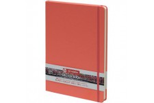 Carnet croquis 21x29.7cm 80 feuilles 140g corail - Royal talens