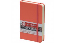 Carnet Croquis 9 X 14 Cm 80 Feuilles 140G Corail Royal Talens