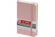 Carnet Croquis 9 X 14 Cm 80 Feuilles 140G Rose Royal Talens