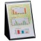' 93205 Vision livre"Memphis, format DIN A4 avec 60 pochettes noir