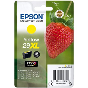 29XL Fraise Jaune, Cartouche d'encre d'origine XL Haute capacite, XP-235 XP-243 XP-245 XP-247 XP-255 XP-257 XP-332 XP-335 XP-342
