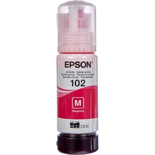 102 EcoTank Magenta, Bouteilles d'encre d'origine, ET-2700 ET-2750 ET-2751 ET-2756 ET-2850 ET-2851 ET-2856 ET-3700 ET-3750 ET-47