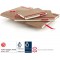 Carnet de notes senseBook Red Rubber, modele M, feuilles quadrillees