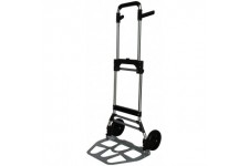 8001040 Premium pliable chariot de transport - en metal/noir