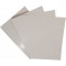 A4 Glossy Cardboard Couverture - Blanc (Lot de 100)