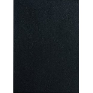 A4 Cuir Grain Couverture - Noir (Lot de 100)