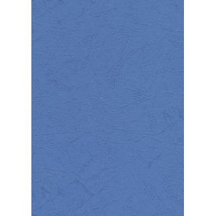 Plats de couvertures A4 grain cuir 250 g Bleu