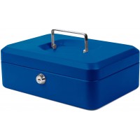 8011766 Caissette a  monnaie 25 cm Bleu