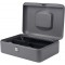 Caissette a  monnaie en acier 25 cm Gris fonce